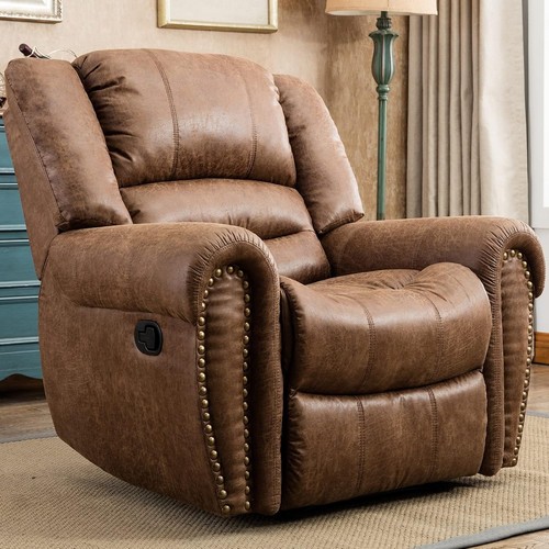 Canmov leather recliner - recliner, chair